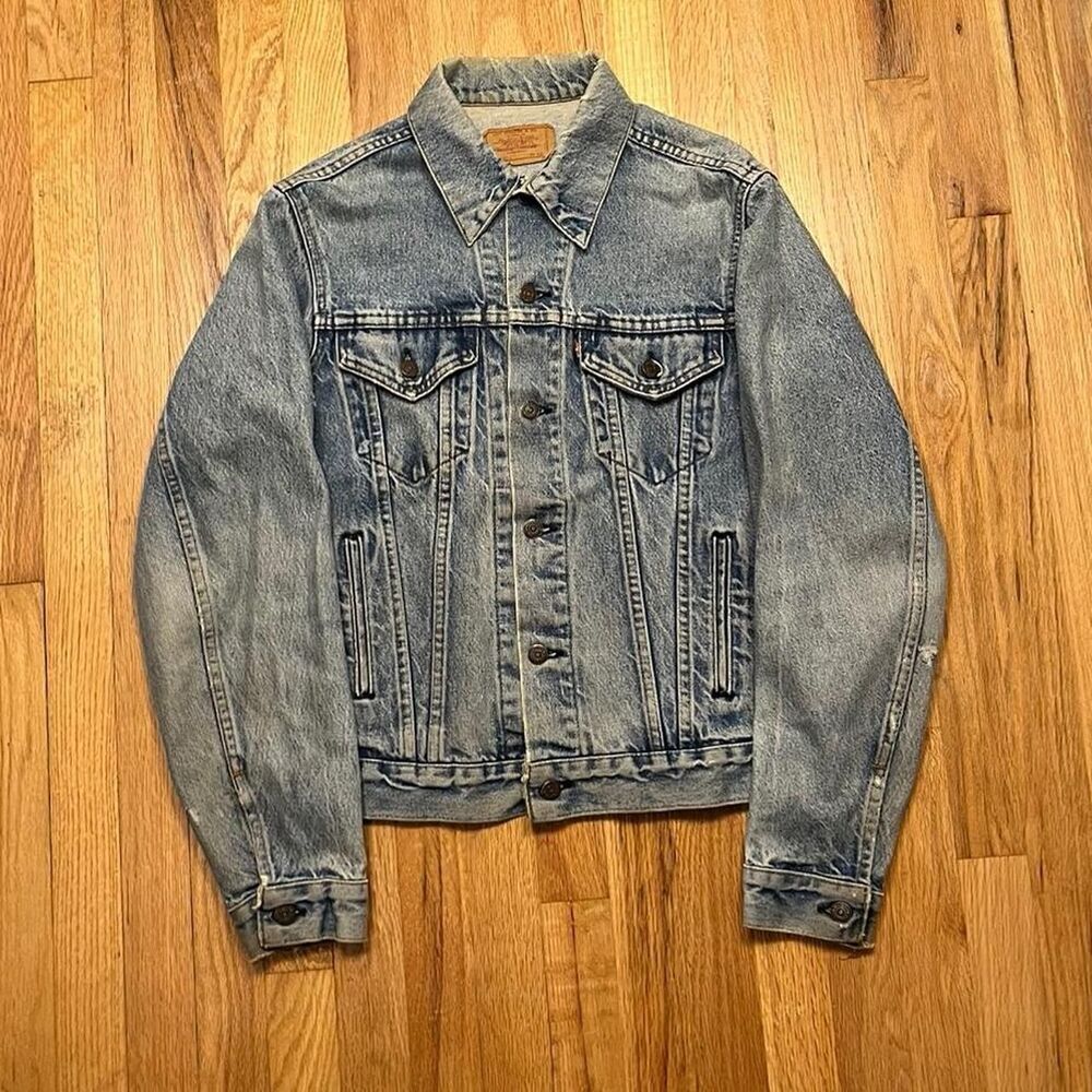Vintage type 3 1972 Levi-s Men's Blue Jacket